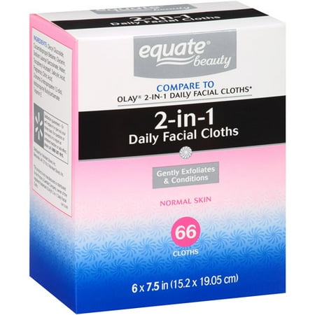 Equate Hydrating Cloths Everyday Facial 60 CT