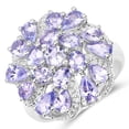 thumbnail image 1 of 3.35 ct. Genuine Tanzanite Sterling Silver Ring, 1 of 3