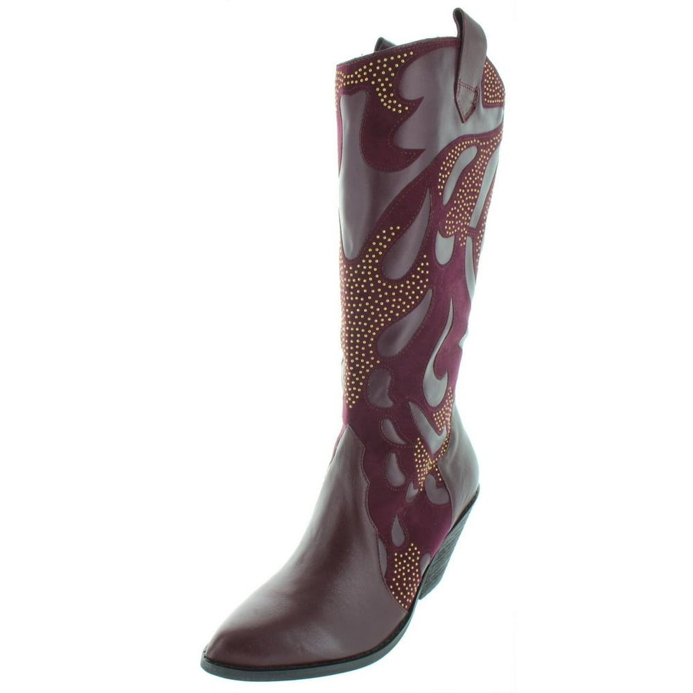 carlos santana leather boots