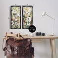thumbnail image 4 of Stupell Industries Bright Cottage Gardens Plants & Flowers Painting Black Floater Framed Canvas Art Print Wall Art, 11 x 25, Set of 2, 4 of 10