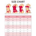 thumbnail image 5 of INSPIRAR CHIC Conjuntos de Bikini de 3 Piezas con Tie Dye para Mujeres, Trajes de Baño Halter de Triángulo con Sarong y Falda de Playa, Traje de Baño Talla X-Small Amarillo Verde, 5 of 5