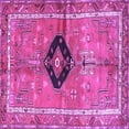 thumbnail image 1 of Ahgly Company Indoor Square Persian Purple Traditional Area Rugs, 6' Square, 1 of 4