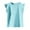 Light Blue, variant on Posijego Toddler Baby Girl Ruffle Tank Tops for Little Girls Summer Casual Sleeveless Shirts Cotton Tops 2-11T