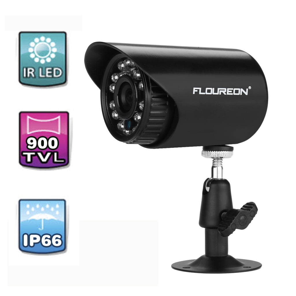 FLOUREON 900TVL Waterproof Outdoor CCTV 