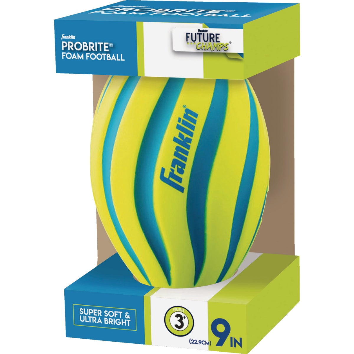 Franklin ProBrite Spiral Foam 9 In. Football 60205