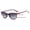 Purple, variant on Women Marble Print Tinted Progressive Reading SunGlasses - Zero Power On Top - No Bubble UV Reading Glasses +2.50