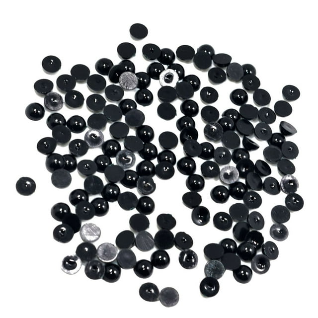 Perlas planas de media perla Sunnimix Half Pearl Flatback 8 mm 150 unids