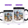 thumbnail image 4 of Welcome Fall Western Cowboy Manx Enjoys Majestic Autumn Heat Color Changing Mug Cat Lover Kitten Owner Gifts Magic Coffee Mug - 01007, 4 of 4