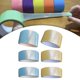 thumbnail image 1 of Cintas de bolas adhesivas Macarena Azul Amarillo Juguetes educativos Bricolaje, 1 of 8