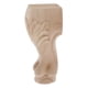 thumbnail image 5 of Soporte de madera de los pies de pierna del pedestal para de cocina / muebles / sofá B-02 Sunnimix Pata de zócalo de sofá, 5 of 8