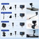 thumbnail image 2 of Cámara de acción DJI Osmo Action 5 Pro con kit de accesorios de 58 piezas de 64 GB, 2 of 9