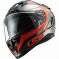 thumbnail image 2 of LS2 Challenger GT Cannon Full Face Motorcycle Helmet W/SunShield - Jean/Fluo Orange, 2 of 2