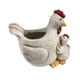 thumbnail image 1 of Figurilla de pollo para maceta, florero decorativo, maceta para plantas al aire libre, macetero de pollo para plantas de interior de mesa, 1 of 5