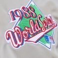 thumbnail image 5 of Men's Mitchell & Ness  Gray Los Angeles Dodgers Thunderstorm Head Coach Lightweight Satin Full-Snap Jacket, 5 of 7