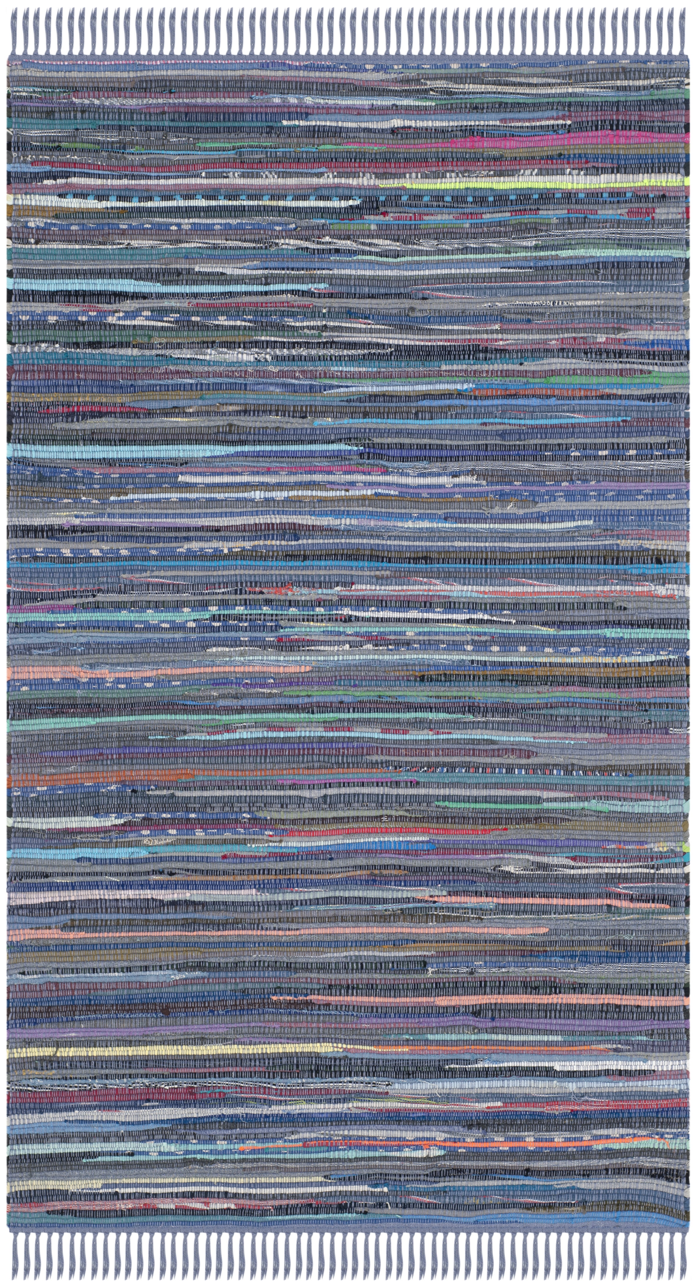 Safavieh Rag Rug Collection Striped Transitional Area Rug
