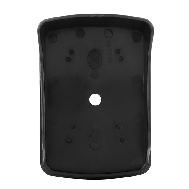 Cubierta para lluvia Spptty para timbre con protector (2PCS) ABS Negro