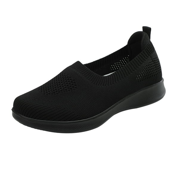 2025 Slip on Breathe Mesh Sneaker Wedges Shoes for Women Walking Shoes Women Womens Sneaker Sneakers Comfort Flat Loafers