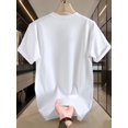 thumbnail image 2 of Fun Cat Print Cotton T-Shirt for Men - Casual & Versatile, Breathable Crew Neck Tee, Perfect for Summer, Casual Sporty Tee, Summer Gifts, 2 of 6