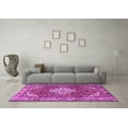 thumbnail image 3 of Ahgly Company Indoor Rectangle Persian Purple Traditional Area Rugs, 4' x 6', 3 of 4