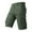 Olive Green, variant on WREESH Men's Fashion Cargo Shorts Hiking Shorts Outdoor Workout Shorts Solid Color Casual Short Pants with Cargo Pockets Black