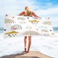 thumbnail image 2 of HBBKVI Absorbent Beach Towel 30" × 60", Colorful Bath Towels for Adults Kids, Large Sand Free Quick Dry Towels, 2 of 7