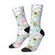 thumbnail image 1 of Balery Love You Rabbit Calcetas Largas con Estampado para Hombre y Mujer – Suaves y Transpirables, Talla Única (US 5-11), 1 of 6