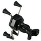 thumbnail image 5 of WORGEOUS 1pc Moto Soporte para manillar de bicicleta Soporte antirrobo para agarre manual Soporte para teléfono móvil de 6 garras (negro, estilo de manillar, sin cargo), 5 of 7