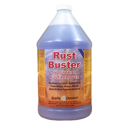 Rust Buster Commercial Heavy-Duty Rust Stain Remover - 1 gallon (128