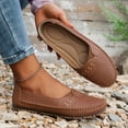 thumbnail image 4 of YOUYEDIAN Womens Orthopedic Shoes Arch Support Slip on Non Slip Running Shoes Breathable Mesh Stretch Work Shoes Comfortable 2026 Foam Shoes (Camel), 4 of 7
