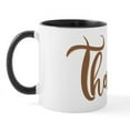 thumbnail image 2 of CafePress - Thankful - 11 oz Ceramic Mug - Novelty Coffee Tea Cup, 2 of 6