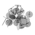 thumbnail image 1 of 20 clavos de cabeza plana para muebles, ideales para decorar tableros de corcho, cabeceros, sofás y sillas., 1 of 8
