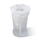 thumbnail image 1 of Vela aromática navideña Molde de silicona Velas Cubo Molde suave Cerámica Artesanía Festival Decoración DIY Suministros para manualidades Tipo 5 tholdsy HA009043-05, 1 of 6