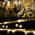 thumbnail image 4 of LINLIN Clear Globe Bulbs String Light,Waterproof 18.2FT 25LED G40 Bulbs Copper Starry Decorative String Lights for Bedroom Wedding Party Garden Christmas Party, 4 of 9