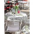 thumbnail image 5 of Outdoor Tablecloth with Umbrella Hole for Patio/Picnic/Party/Camping, Sage Green Leaves Waterproof Table Cloth Round Cover Washable, Willow Leaf Country Botanical Branches (Dia 54"), 5 of 8