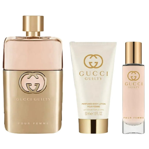Set de perfume de regalo Gucci Guilty para mujer Eau de Parfum 90 ml