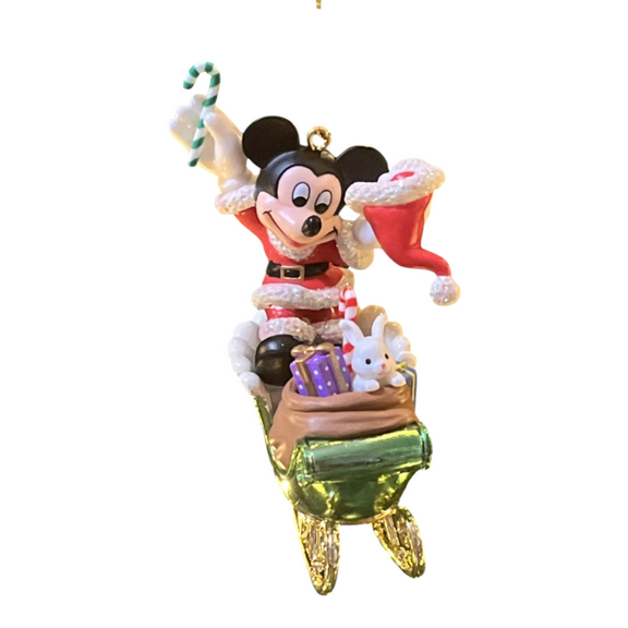 Vintage Gifts From Mickey Enesco Christmas Tree Ornament 168467