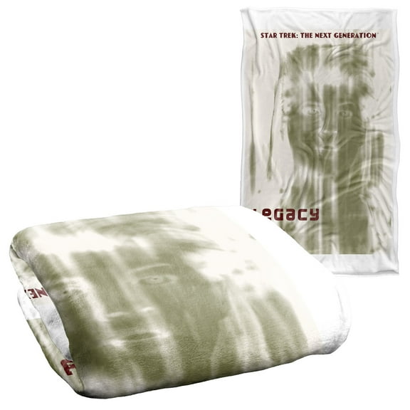 Star Trek The Next Generation Season 4 Episode 6 Silky Touch Super Soft Throw Blanket 36" x 58"