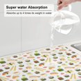 thumbnail image 6 of Bingfone Sushi And Rolls ,18" X 24"Dish Drying Mat For Kitchen Counter,Ultra Absorbent Microfiber, 6 of 9