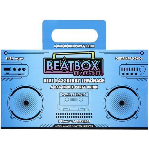 BeatBox Blue Raspberry Wine, 3 L