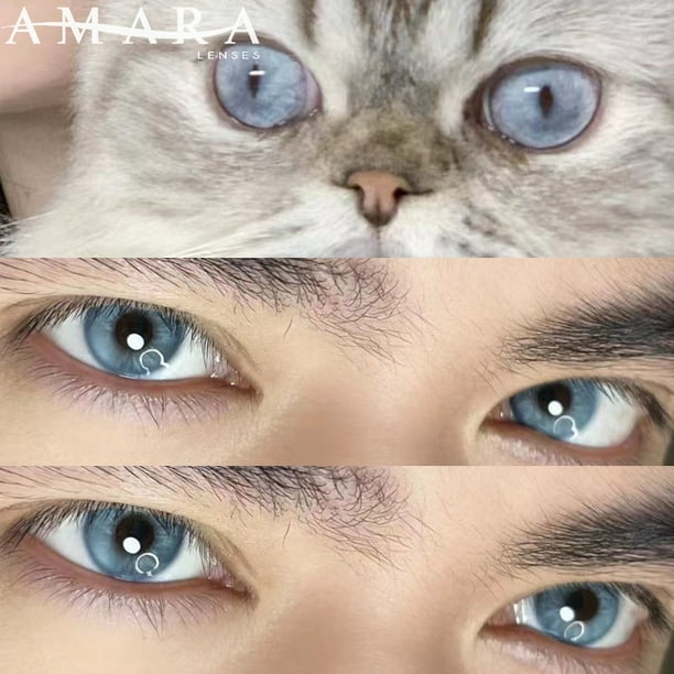 1 Par De Lentes De Contacto De Ojos Verdes , Color De Moda De La Marca Grises Cosméticos De , Uso Anual , Nuevo Embalaje