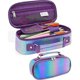 thumbnail image 1 of Large Capacity Pencil Case - Mermaid Pencil Case - Cute Pencil Case for Girls - Mermaid Purple Pencil Case, 1 of 5