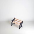 thumbnail image 3 of Miniature Park Bench Model for Doll House 4Pcs Mini Garden Chairs Model, 3 of 4