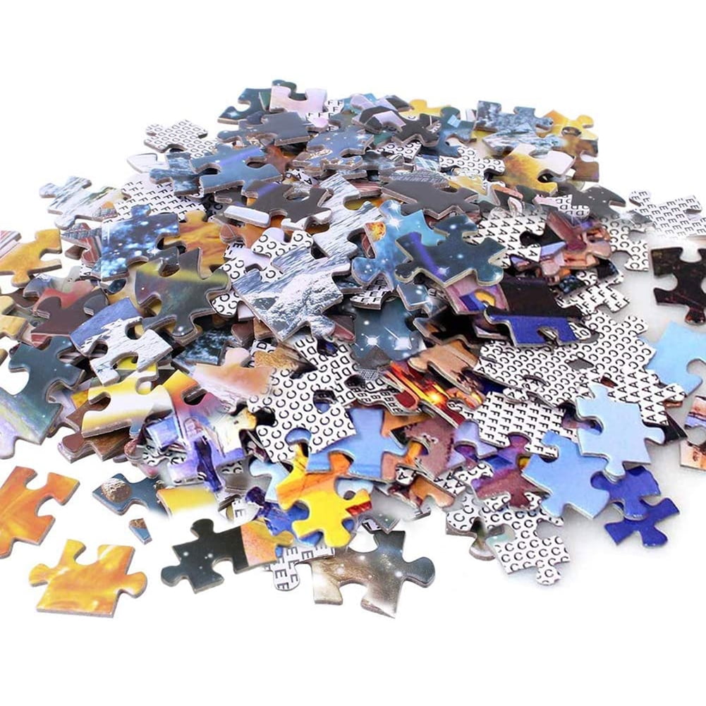 Details about   Wood Luminous Puzzle Adult Children Decompression Leisure Jigsaw Puzzle Toy