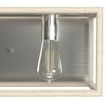 thumbnail image 4 of Hunter - Squire Manor 4-light Brushed Nickel, Medium Size Vanity Light, Dimmable, Modern Style, for Bedrooms, Dining, Living Rooms - 19676, 4 of 7