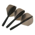 thumbnail image 4 of Unique Bargains Vols à Fléchettes Intégrés, Ensemble de 3 Fléchettes Durables, Noir Transparent, 4 of 5