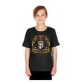 thumbnail image 5 of Youth New Era Black San Francisco Giants D-a de los Muertos T-Shirt, 5 of 6