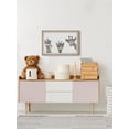thumbnail image 6 of Marmont Hill Flower-Crowned Giraffes Framed Wall Art, 30.00" x 1.50", 6 of 6