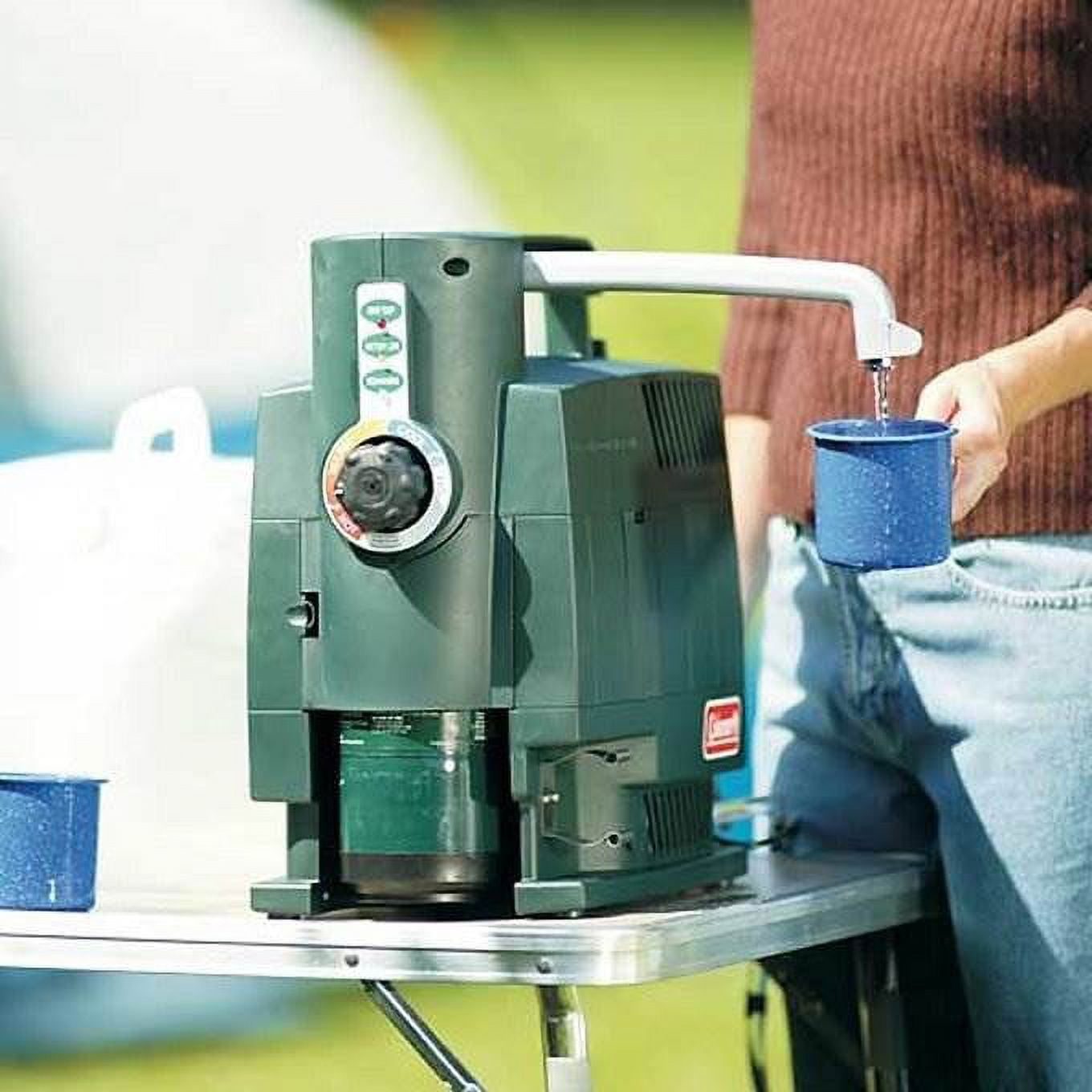 NEW! COLEMAN Hot Water On Demand Portable Camping Water Heater w/ 6 Volt  Battery - Walmart.com