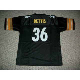 Men's Nike Jerome Bettis Black Pittsburgh Steelers Retired Player Game Jersey Size: Small