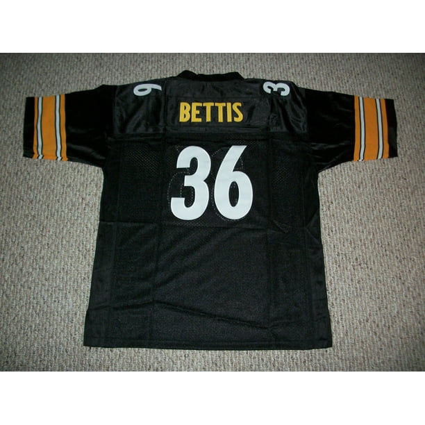 Jerome Bettis Jersey #36 Pittsburgh Unsigned Custom Stitched Black Football New No Brands/Logos Sizes S-3XL